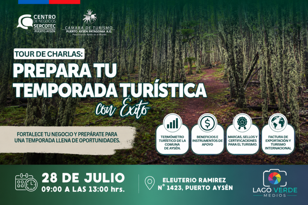 Capacitación Gratuita para Emprendedores Turísticos en Aysén