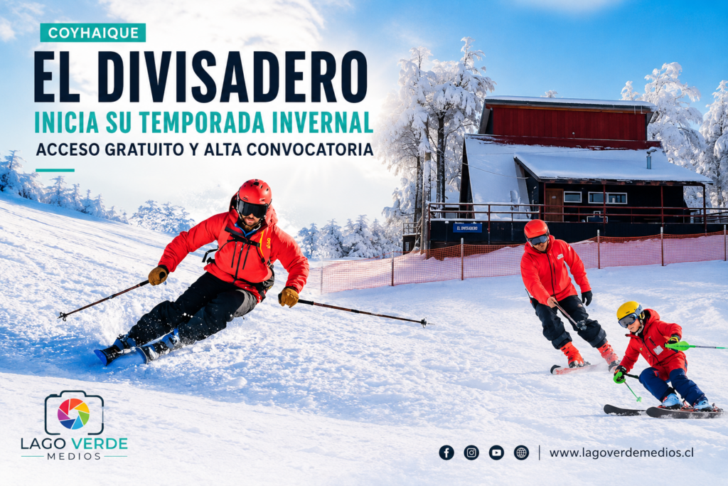 Centro Comunitario de Montaña El Divisadero inicia temporada invernal en Coyhaique