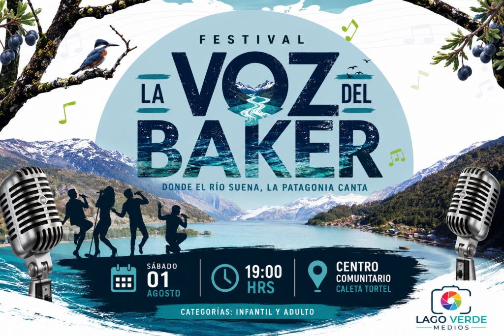 Festival ‘La Voz del Baker’ en Caleta Tortel: Música y Talento Patagónico
