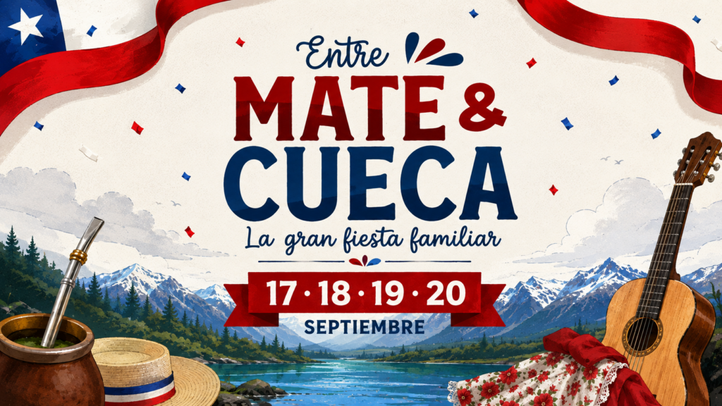 Coyhaique celebrará las Fiestas Patrias  “Entre Mate & Cueca”